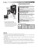 Предварительный просмотр 14 страницы JVC GR-DVM70 Instructions Manual