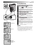 Предварительный просмотр 15 страницы JVC GR-DVM70 Instructions Manual