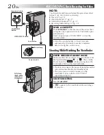 Предварительный просмотр 20 страницы JVC GR-DVM70 Instructions Manual