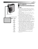 Предварительный просмотр 21 страницы JVC GR-DVM70 Instructions Manual