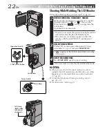 Предварительный просмотр 22 страницы JVC GR-DVM70 Instructions Manual