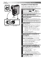 Предварительный просмотр 36 страницы JVC GR-DVM70 Instructions Manual