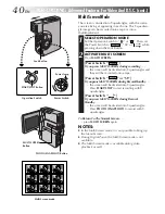 Предварительный просмотр 40 страницы JVC GR-DVM70 Instructions Manual