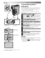 Предварительный просмотр 44 страницы JVC GR-DVM70 Instructions Manual