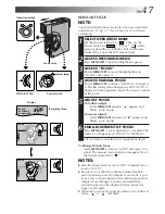 Предварительный просмотр 47 страницы JVC GR-DVM70 Instructions Manual