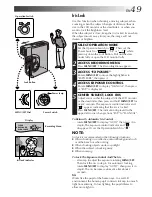 Предварительный просмотр 49 страницы JVC GR-DVM70 Instructions Manual