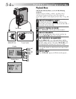 Предварительный просмотр 54 страницы JVC GR-DVM70 Instructions Manual