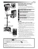 Предварительный просмотр 75 страницы JVC GR-DVM70 Instructions Manual