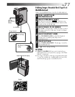 Предварительный просмотр 77 страницы JVC GR-DVM70 Instructions Manual