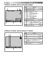 Предварительный просмотр 104 страницы JVC GR-DVM70 Instructions Manual