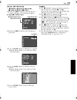 Предварительный просмотр 39 страницы JVC GR-DVM76 Instructions Manual