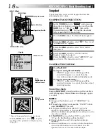 Предварительный просмотр 18 страницы JVC GR-DVM80 Instructions Manual