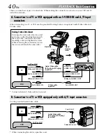 Предварительный просмотр 40 страницы JVC GR-DVM80 Instructions Manual