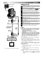 Предварительный просмотр 44 страницы JVC GR-DVM80 Instructions Manual