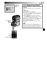 Предварительный просмотр 49 страницы JVC GR-DVM80 Instructions Manual