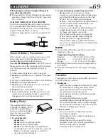 Предварительный просмотр 69 страницы JVC GR-DVM80 Instructions Manual