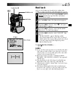 Предварительный просмотр 45 страницы JVC GR-DVM90 Instructions Manual