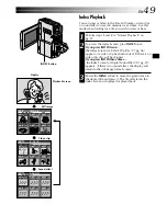 Предварительный просмотр 49 страницы JVC GR-DVM90 Instructions Manual