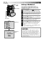 Предварительный просмотр 52 страницы JVC GR-DVM90 Instructions Manual