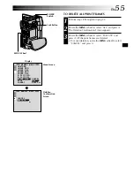 Предварительный просмотр 55 страницы JVC GR-DVM90 Instructions Manual