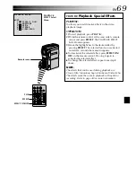 Предварительный просмотр 69 страницы JVC GR-DVM90 Instructions Manual