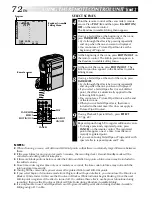 Предварительный просмотр 72 страницы JVC GR-DVM90 Instructions Manual