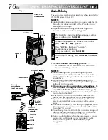 Предварительный просмотр 76 страницы JVC GR-DVM90 Instructions Manual