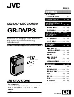 Предварительный просмотр 1 страницы JVC GR-DVP1 Instructions Manual