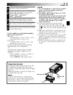 Предварительный просмотр 25 страницы JVC GR-DVP1 Instructions Manual