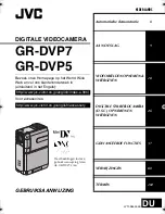 Предварительный просмотр 1 страницы JVC GR-DVP5 (Dutch) Gebruiksaanwijzing