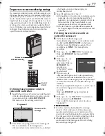 Предварительный просмотр 77 страницы JVC GR-DVP5 (Dutch) Gebruiksaanwijzing