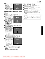 Предварительный просмотр 35 страницы JVC GR-DVP7 Instructions Manual