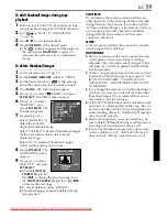 Предварительный просмотр 59 страницы JVC GR-DVP7 Instructions Manual