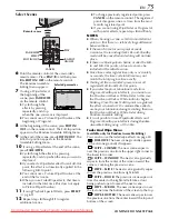 Предварительный просмотр 75 страницы JVC GR-DVP7 Instructions Manual