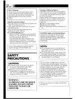 Preview for 2 page of JVC GR-DVX PRO Instructions Manual