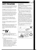 Preview for 3 page of JVC GR-DVX PRO Instructions Manual