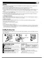 Preview for 9 page of JVC GR-DVX PRO Instructions Manual