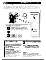 Preview for 28 page of JVC GR-DVX PRO Instructions Manual