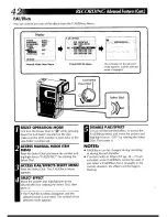 Preview for 42 page of JVC GR-DVX PRO Instructions Manual