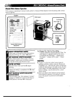 Preview for 48 page of JVC GR-DVX PRO Instructions Manual