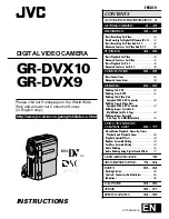 Предварительный просмотр 1 страницы JVC GR-DVX10 Instructions Manual