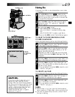 Предварительный просмотр 49 страницы JVC GR-DVX10 Instructions Manual