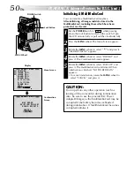 Предварительный просмотр 50 страницы JVC GR-DVX10 Instructions Manual