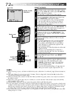 Предварительный просмотр 72 страницы JVC GR-DVX10 Instructions Manual