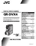 Предварительный просмотр 1 страницы JVC GR-DVX4 Instructions Manual