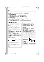 Предварительный просмотр 2 страницы JVC GR-DVX400 Instructions Manual