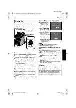 Предварительный просмотр 33 страницы JVC GR-DVX400 Instructions Manual