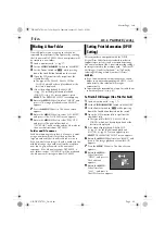 Предварительный просмотр 34 страницы JVC GR-DVX400 Instructions Manual