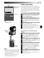 Предварительный просмотр 73 страницы JVC GR-DVX44 Instructions Manual