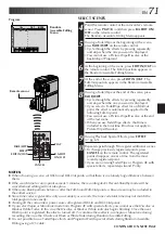 Предварительный просмотр 71 страницы JVC GR-DVX48A Instructions Manual